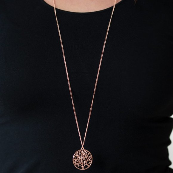 Save the Trees Copper Necklace